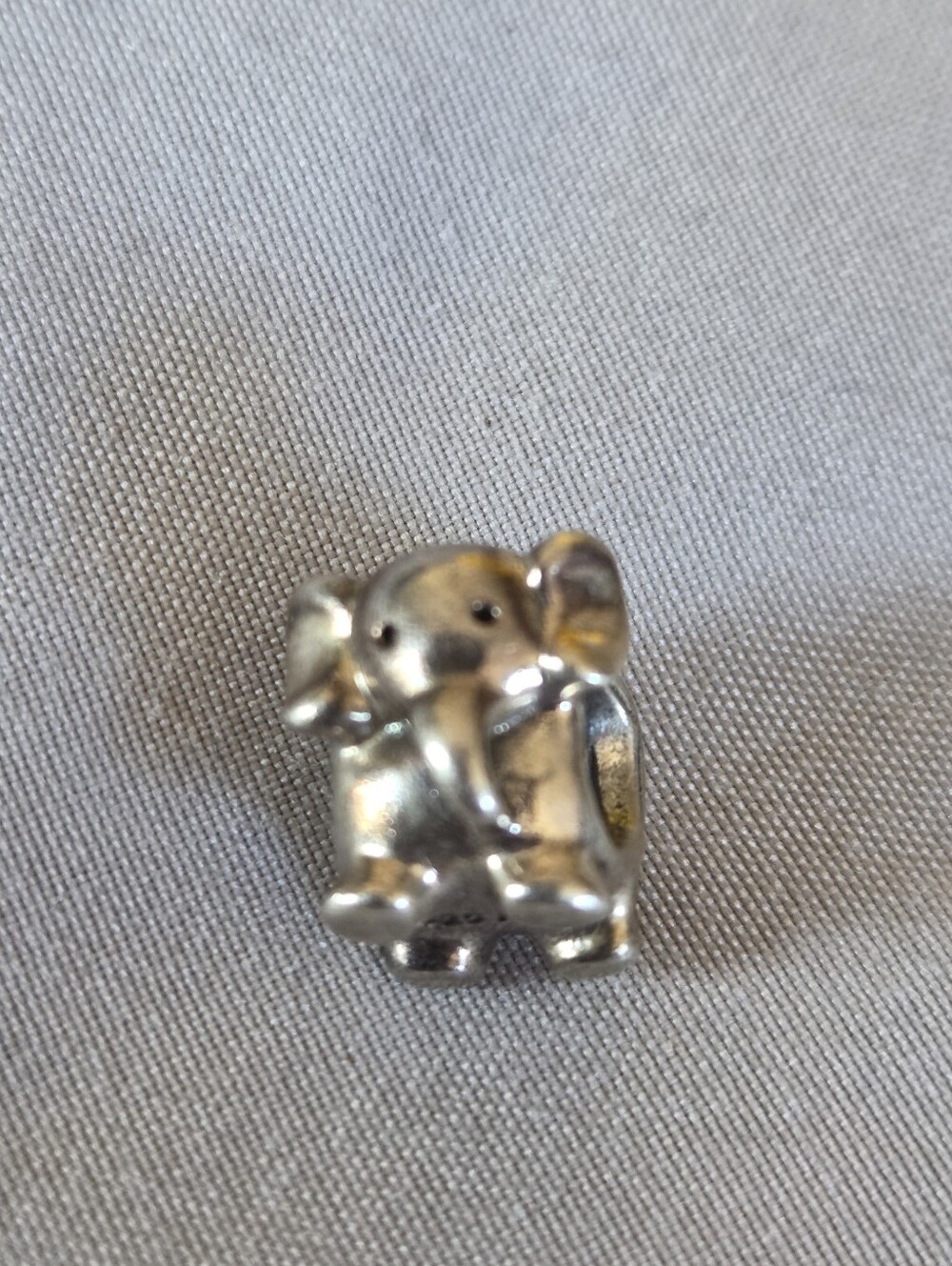Pandora Silver Elephant Charm Bead